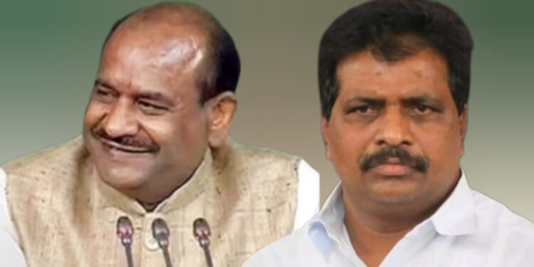 സ്പീക്കർ സ്ഥാനത്തേക്ക് ഓം ബിർളയ്ക്കെതിരെ സ്ഥാനാർത്ഥിയായി കൊടിക്കുന്നിൽ സുരേഷ് നാമനിർദേശ പത്രിക സമർപ്പിച്ചു