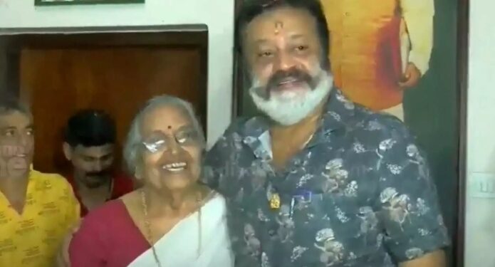 ഇ കെ നായനാരുടെ വീട് കേന്ദ്രസഹമന്ത്രി സുരേഷ് ഗോപി സന്ദർശിച്ചു