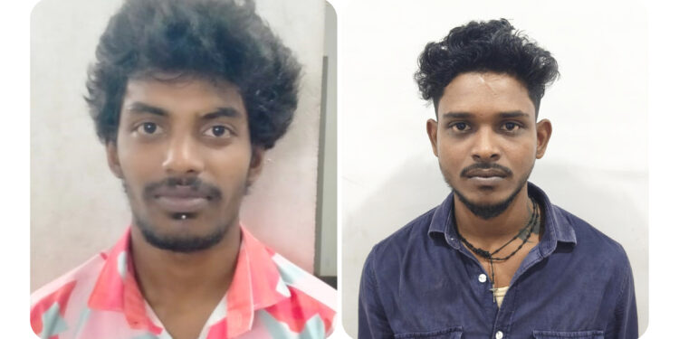 നിരന്തര കുറ്റവാളികളായ രണ്ടുപേരെ കാപ്പാ ചുമത്തി നാടുകടത്തി