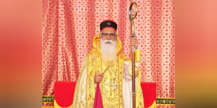 ബിലീവേഴ്സ് ഈസ്റ്റേൺ ചർച്ച് പരമാധ്യക്ഷൻ അഭിവന്ദ്യ മോറാൻ മോർ ഡോ.സാമുവേൽ തെയോഫിലോസ് മെത്രാപ്പോലീത്തായ്ക്ക് നിരണത്ത് സ്വീകരണം