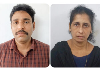 പ്രായപൂർത്തിയാകാത്ത പെൺകുട്ടിയെ ലൈംഗികമായി പീഡിപ്പിച്ച കേസിൽ യുവാവും യുവതിയും അറസ്റ്റിൽ