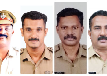 കോട്ടയം ജില്ലയില് 17 പോലീസ് ഉദ്യോഗസ്ഥർക്ക് മുഖ്യമന്ത്രിയുടെ പോലീസ് മെഡല്