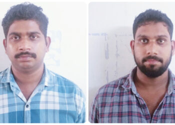 വീട്ടില്‍ നിന്നും അനധികൃത വെടിമരുന്ന് ശേഖരം പോലീസ് കണ്ടെത്തി രണ്ടുപേർ അറസ്റ്റിൽ