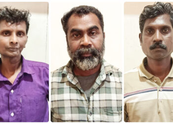കേബിൾ മോഷണശ്രമത്തിനിടയിൽ മൂന്നുപേർ അറസ്റ്റിൽ