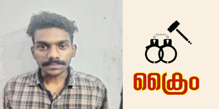 കഞ്ചാവ് കേസുകളിലെ പ്രതിയായ യുവാവിനെ പോലീസ് കരുതൽ തടങ്കലിൽ അടച്ചു