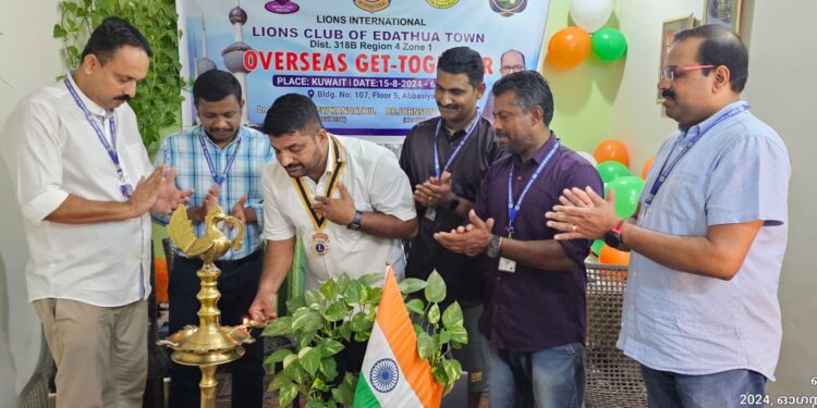 കടൽ കടന്ന് ഇന്ത്യയുടെ 78-ാം സ്വാതന്ത്ര്യ ദിനാഘോഷം: ചുക്കാൻ പിടിച്ചത് എടത്വ ടൗൺ ലയൺസ് ക്ലബ്