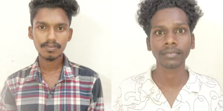 യുവാക്കളെ ആക്രമിച്ചു കൊലപ്പെടുത്താൻ ശ്രമിച്ച കേസിൽ രണ്ടുപേർ അറസ്റ്റിൽ
