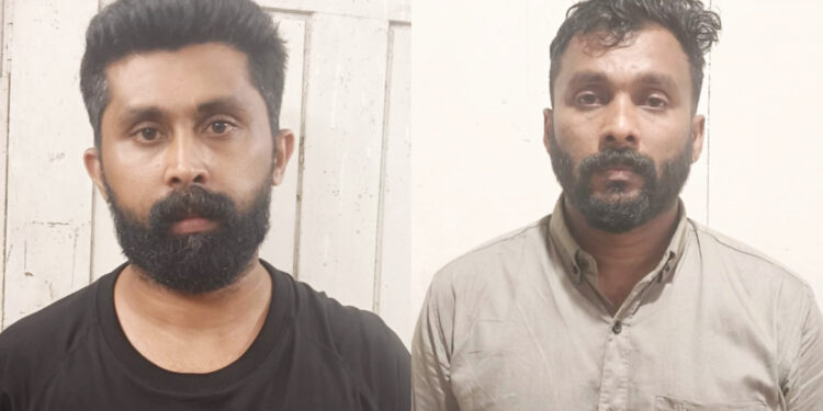 വിദേശ ഓൺലൈൻ ട്രേഡിങ് കമ്പനിയുടെ പേരിൽ 38 ലക്ഷത്തോളം രൂപ തട്ടിയെടുത്ത കേസിൽ രണ്ടുപേർ അറസ്റ്റിൽ
