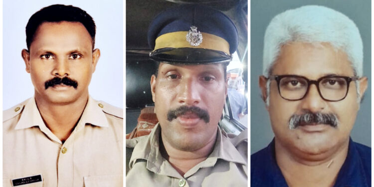 ഭാര്യയെ കോരിയെടുത്ത് നിസ്സഹായനായി ഭർത്താവ് നടുറോഡിൽ: രക്ഷയ്ക്കായി പോലീസെത്തി