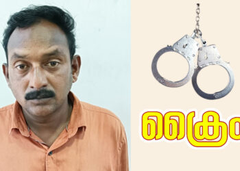 വീട്ടിനുള്ളില്‍ കയറി സ്വര്‍ണവും പണവും മോഷ്ടിച്ചയാളെ പോലീസ് അറസ്റ്റ് ചെയ്തു