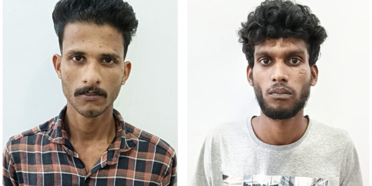 യുവാവിനെ കൊലപ്പെടുത്താൻ ശ്രമിച്ച കേസിൽ രണ്ടുപേർ അറസ്റ്റിൽ