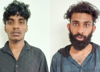 വിൽപ്പനയ്ക്കായി കൊണ്ടുവന്ന കഞ്ചാവുമായി രണ്ടുപേരെ പോലീസ് അറസ്റ്റ് ചെയ്തു