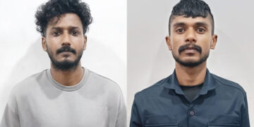 യുവാവിന് നേരെ പെപ്പെർസ്പ്രേ ആക്രമണം: രണ്ടുപേർ അറസ്റ്റിൽ