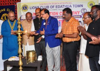 ലയൺസ് ക്ലബ് ഓഫ് എടത്വ ടൗൺ ഭാരവാഹികൾ സ്ഥാനാരോഹണം ചെയ്തു