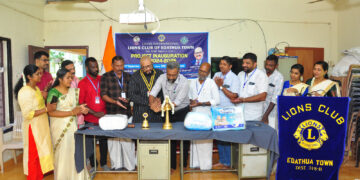 ലയൺസ് ക്ലബ് ഓഫ് എടത്വ ടൗൺ പ്രവർത്തനോദ്ഘാടനം നടത്തി