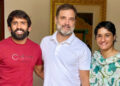 രാഹുൽ ഗാന്ധി ഗുസ്തി താരങ്ങളായ വിനേഷ് ഫോഗട്ട്, ബജ്‌റംഗ് പുനിയ എന്നിവരുമായി കൂടിക്കാഴ്ച നടത്തി
