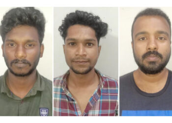 പോലീസ് ഉദ്യോഗസ്ഥരെ ആക്രമിച്ച കേസിൽ മൂന്നുപേർ അറസ്റ്റിൽ