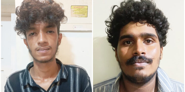 നിരന്തര കുറ്റവാളികളായ രണ്ട് യുവാക്കളെ കാപ്പാ നിയമപ്രകാരം ജില്ലയിൽ നിന്നും പുറത്താക്കി