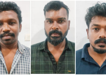 ബാറില്‍ വച്ച് യുവാവിനെ ആക്രമിച്ച് കൊലപ്പെടുത്താൻ ശ്രമിച്ച കേസിൽ: മൂന്നു പേരെ പോലീസ് അറസ്റ്റ് ചെയ്തു