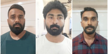 ഓൺലൈൻ തട്ടിപ്പ്‌ വഴി 99 ലക്ഷം രൂപ തട്ടിയ കേസിൽ മൂന്നുപേർ അറസ്റ്റിൽ