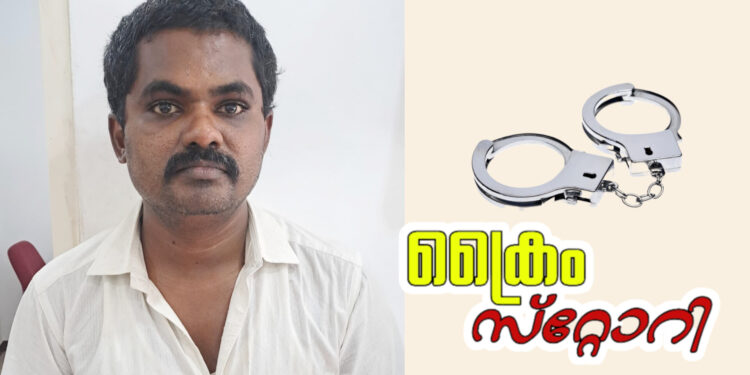 യുവാവിനെ കബളിപ്പിച്ച് ലക്ഷങ്ങൾ തട്ടിയ കേസിൽ തമിഴ്നാട് സ്വദേശി അറസ്റ്റിൽ