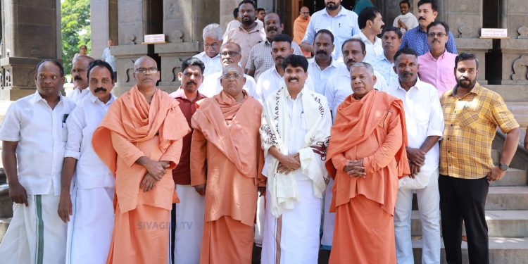 മന്ത്രിയായ ശേഷമുള്ള ആദ്യ സന്ദർശനം: ശിവഗിരി മഠത്തിലെത്തി കൃഷിമന്ത്രി ടി. സിദ്ദിഖ്; വികസന പദ്ധതികൾക്ക് പൂർണ്ണ പിന്തുണ