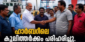 മട്ടാഞ്ചേരി ഫിഷറീസ് ഹാർബറിലെ കൂലിത്തർക്കം പരിഹരിച്ചു; പുതിയ മീൻപിടിത്ത സീസൺ സമാധാനപരമായി മുന്നോട്ട് കൊണ്ടുപോകുമെന്ന് ബോട്ടുടമകൾ